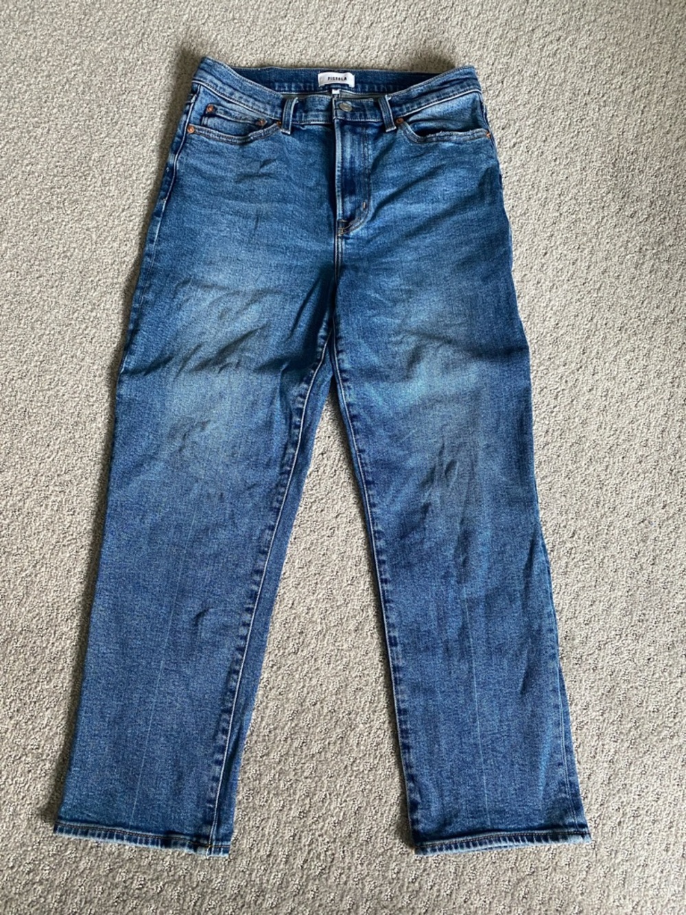 Pistola Charlie Women's Straight-Leg Jeans in Augustus
